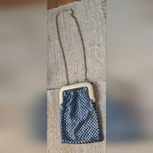 Whiting and Davis 1950s Metal Mesh Bag Vintage RARE